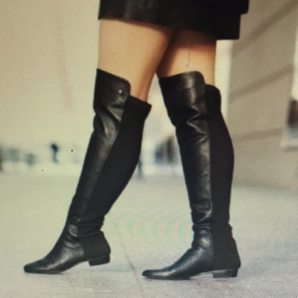 Elegant Black Over-the-Knee Boots